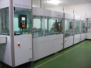 Auto pining and tape clamp line